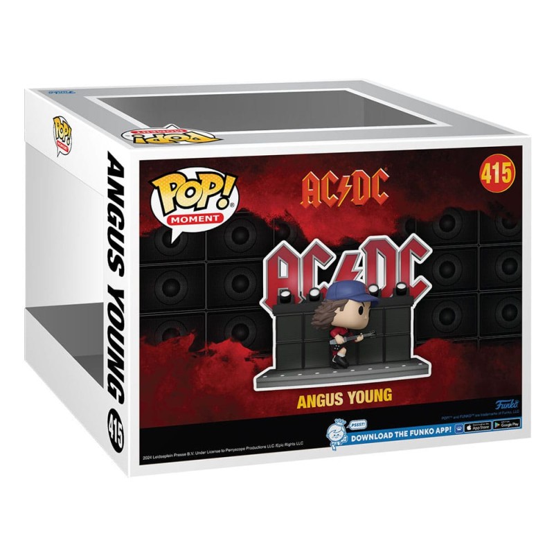 AC/DC POP Moments Vinyl figurines Angus Young (Dance) 9 cm 