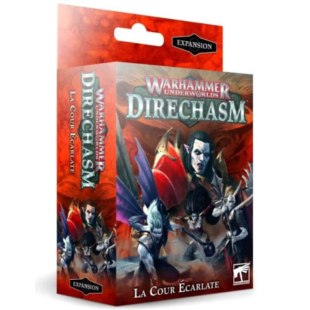 Jeu : Warhammer Underworlds: La Cour Écarlate FR éditeur : Games Workshop version française Jeu : Warhammer Underworlds: La Cour Écarlate FR éditeur : Games Workshop version française