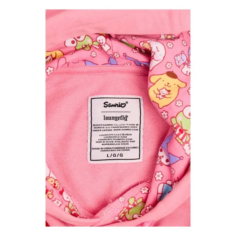 Sanrio by Loungefly sweater à capuche Unisexe Sanrio & Friends (L) | 0671803535183