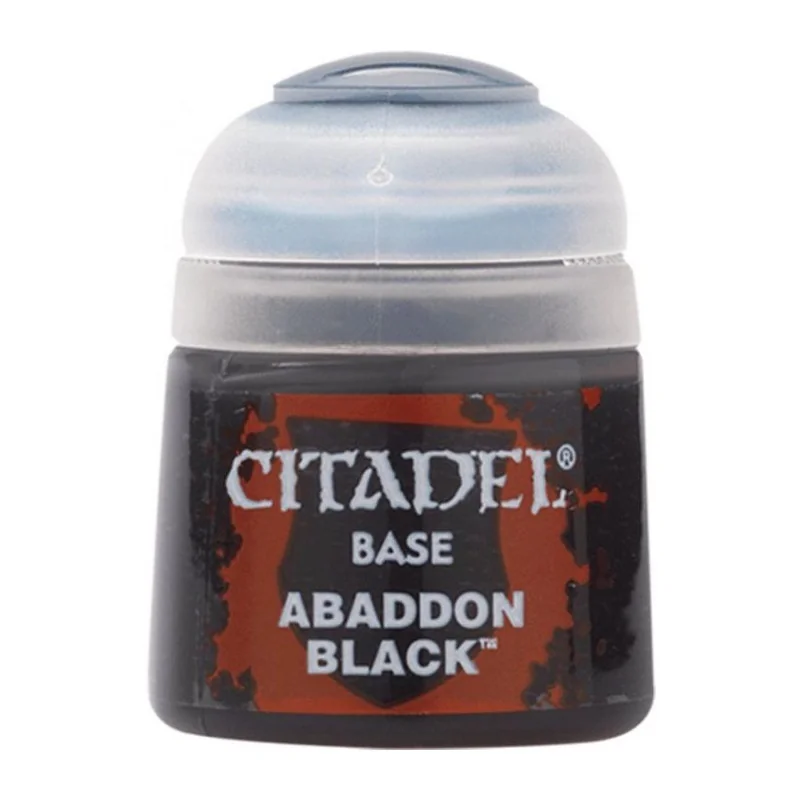 Product: Base: Abaddon Black 12ML
Brand: Games Workshop / Citadel