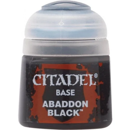 Product: Basis: Abaddon Zwart 12ML
Merk: Games Workshop / Citadel