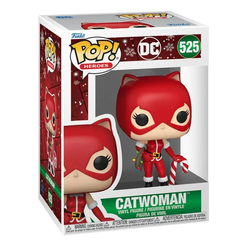 DC Comics POP! Heroes Vinyl figurine Holiday '24- Catwoman 9 cm  | 0889698800280