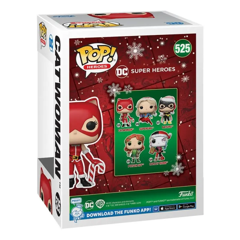 DC Comics POP! Heroes Vinyl figurine Holiday '24- Catwoman 9 cm  | 0889698800280