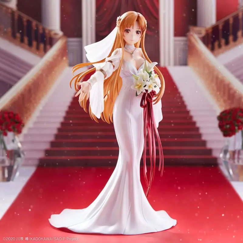 Sword Art Online statuette PVC 1/7 Asuna Wedding Ver. 25 cm | 4595643112198