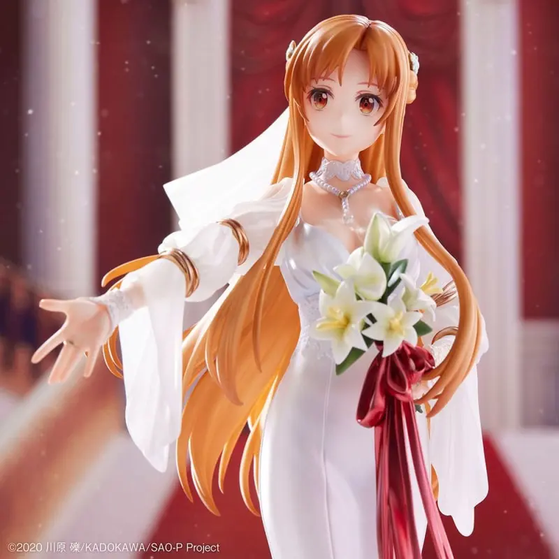 Sword Art Online statuette PVC 1/7 Asuna Wedding Ver. 25 cm | 4595643112198