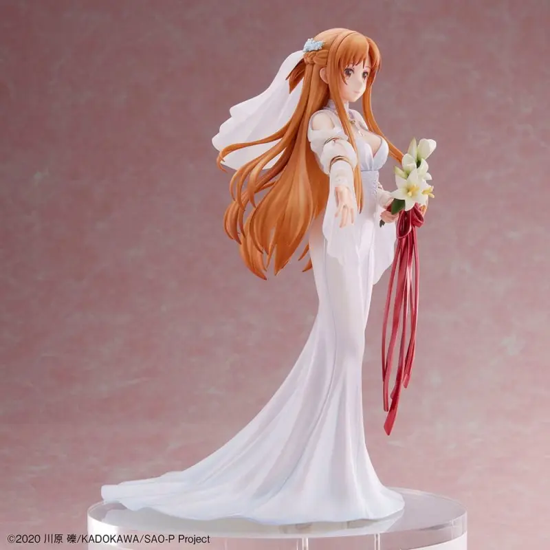 Sword Art Online statuette PVC 1/7 Asuna Wedding Ver. 25 cm | 4595643112198