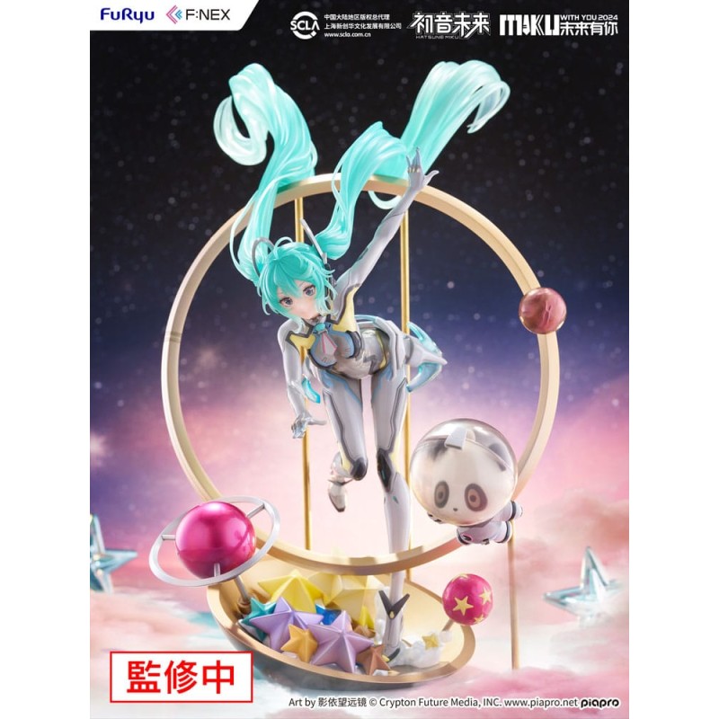 Hatsune Miku F:NEX statuette PVC 1/7 Miku with You 2024 Ver. 29 cm 