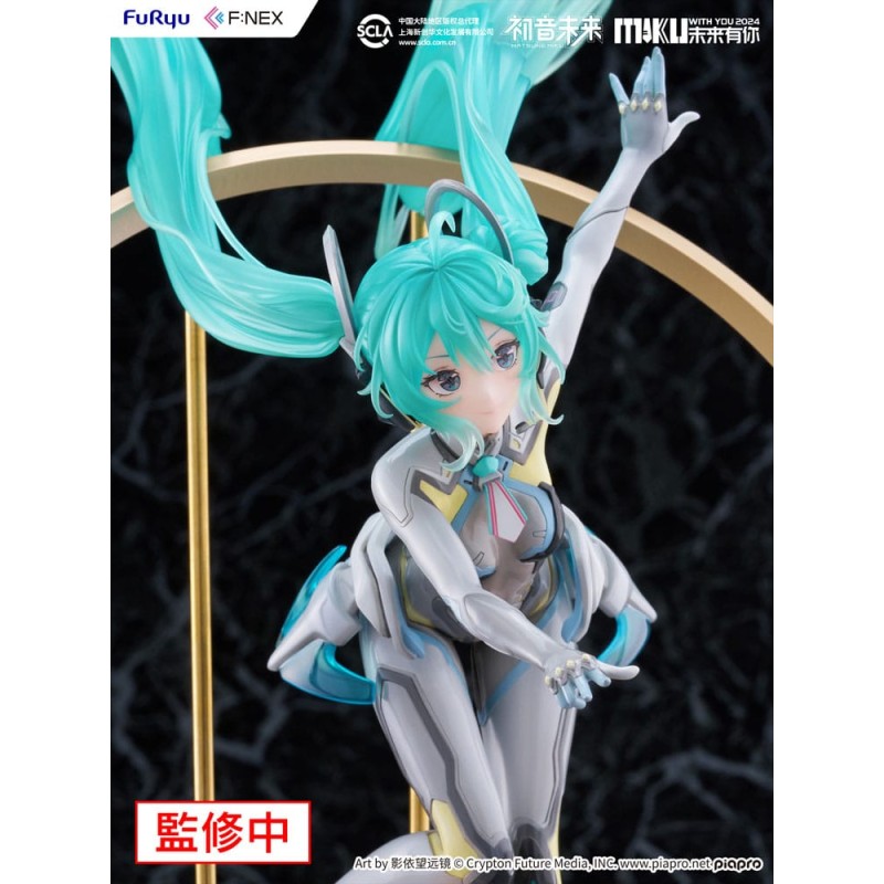Hatsune Miku F:NEX statuette PVC 1/7 Miku with You 2024 Ver. 29 cm 