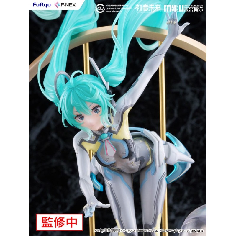 Hatsune Miku F:NEX statuette PVC 1/7 Miku with You 2024 Ver. 29 cm 