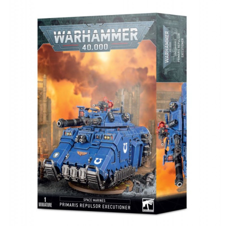 Jeu : Warhammer 40,000 - Space Marines : Primaris Repulsor Executioner éditeur : Games Workshop Jeu : Warhammer 40,000 - Space Marines : Primaris Repulsor Executioner éditeur : Games Workshop