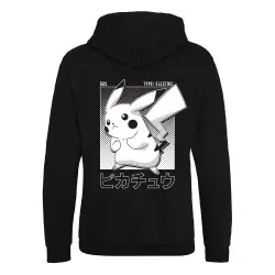 Pokemon sweater à capuche Halftone Pikachu (XL) | 5056688555061