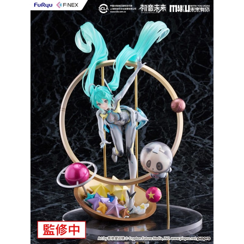 Hatsune Miku F:NEX statuette PVC 1/7 Miku with You 2024 Ver. 29 cm 
