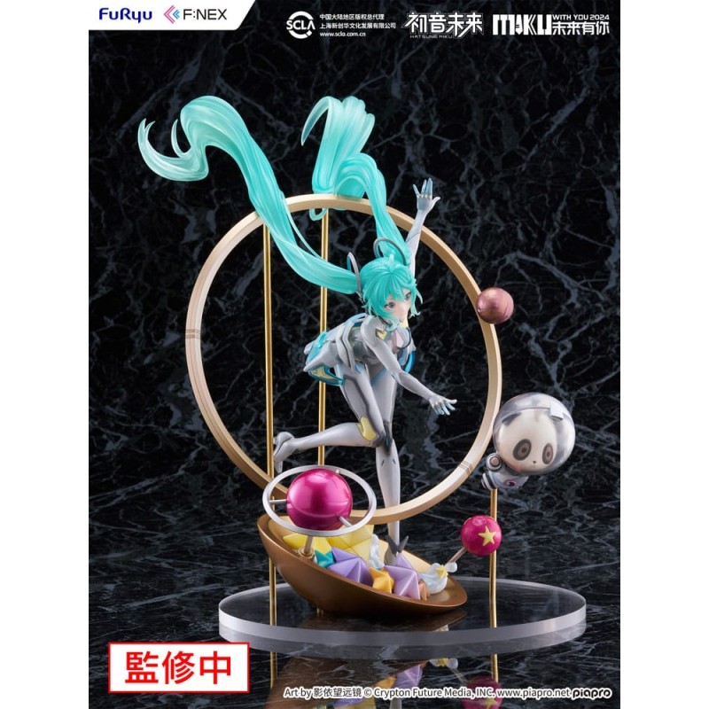 Hatsune Miku F:NEX statuette PVC 1/7 Miku with You 2024 Ver. 29 cm 