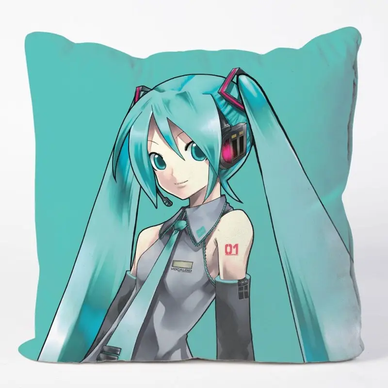 Vocaloid taie d´oreiller Hatsune Miku 50 x 50 cm | 6430063310428