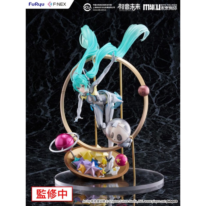 Hatsune Miku F:NEX statuette PVC 1/7 Miku with You 2024 Ver. 29 cm 