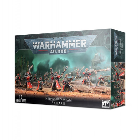Jeu : Warhammer 40,000 Adeptus Mechanicus : Skitarii éditeur : Games Workshop Jeu : Warhammer 40,000 Adeptus Mechanicus : Skitarii éditeur : Games Workshop
