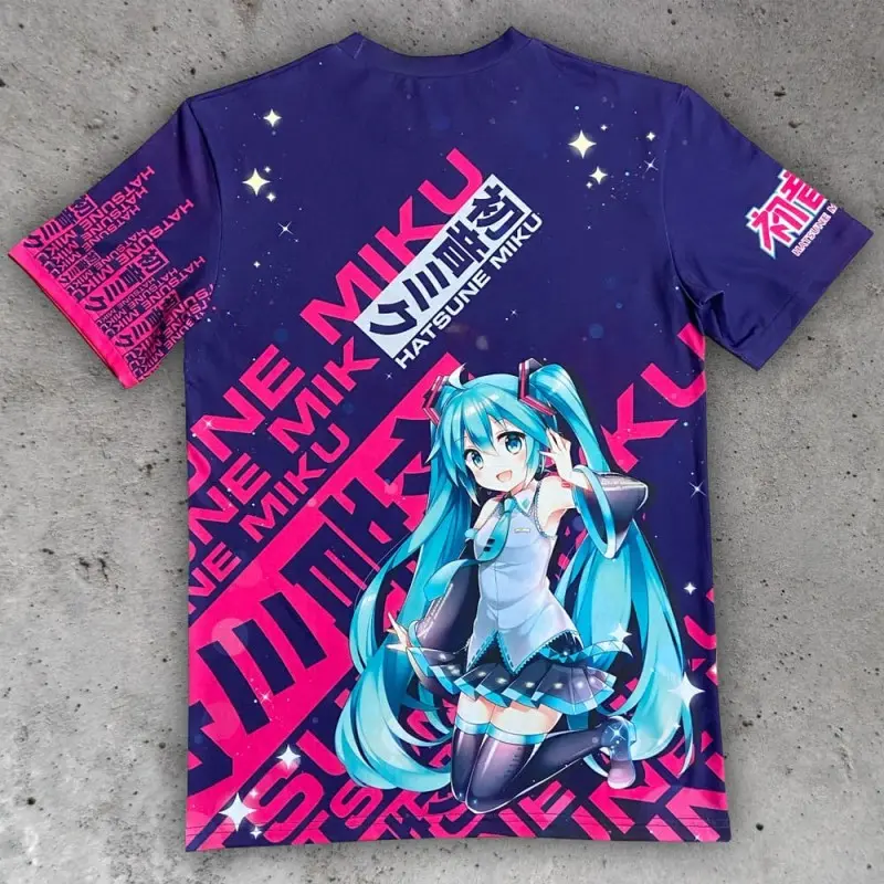 Hatsune Miku T-Shirt Expressive Vibes (L) | 6430063311470