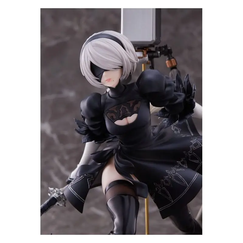 NieR:Automata 1/7 Statue PVC Ver1.1a 2B Deluxe Version 20 cm | 4534530758255