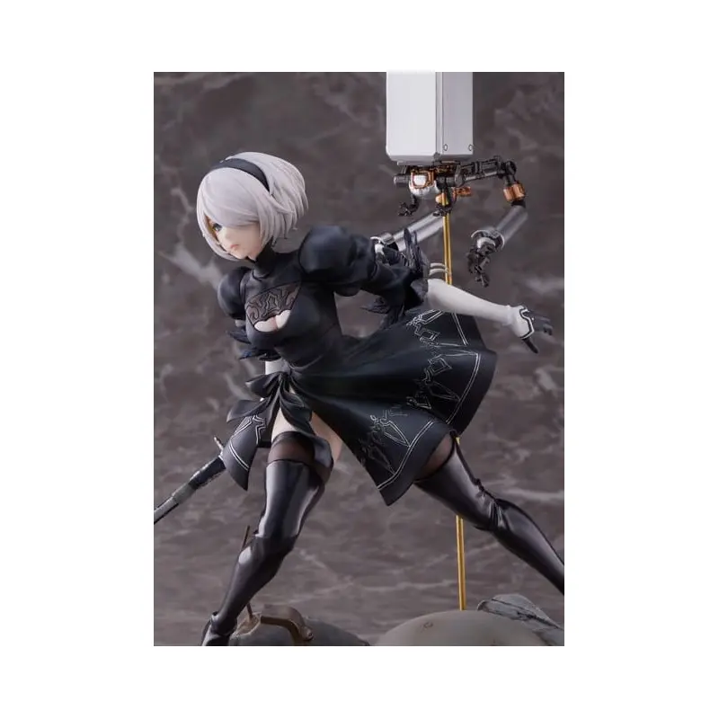 NieR:Automata 1/7 Statue PVC Ver1.1a 2B Deluxe Version 20 cm | 4534530758255