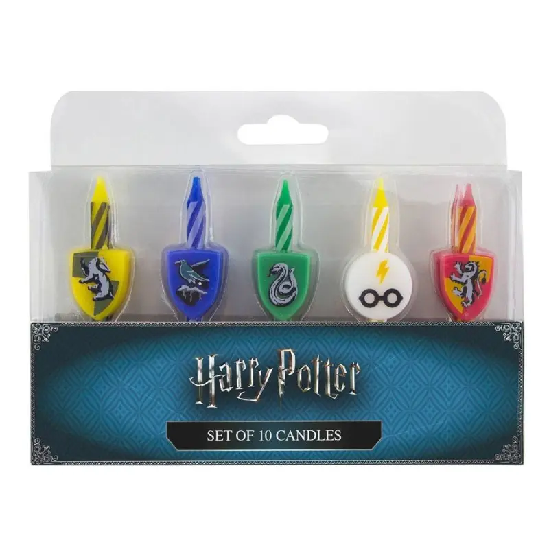 Harry Potter pack 10 bougies Logos | 4895205600133