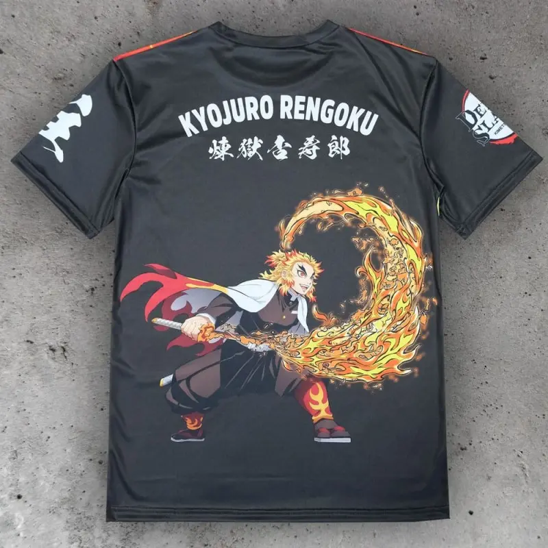 Demon Slayer: Kimetsu no Yaiba T-Shirt Kyojuro Rengoku  (L) | 6430063312682