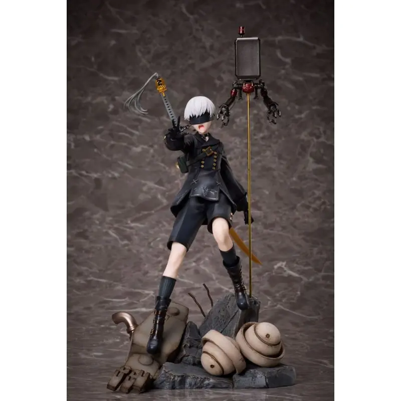 NieR:Automata 1/7 Statue PVC 9S Deluxe Version 23 cm | 4534530758262