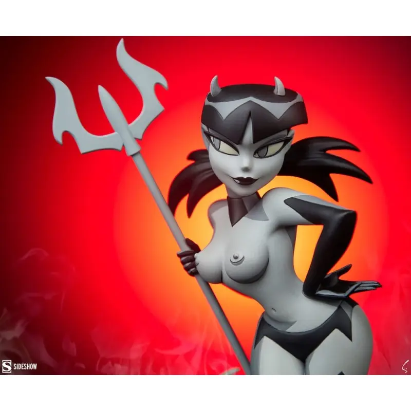 Original Artist Series statuette Devil Girl (Black and White Variant) 30 cm | 0747720277618