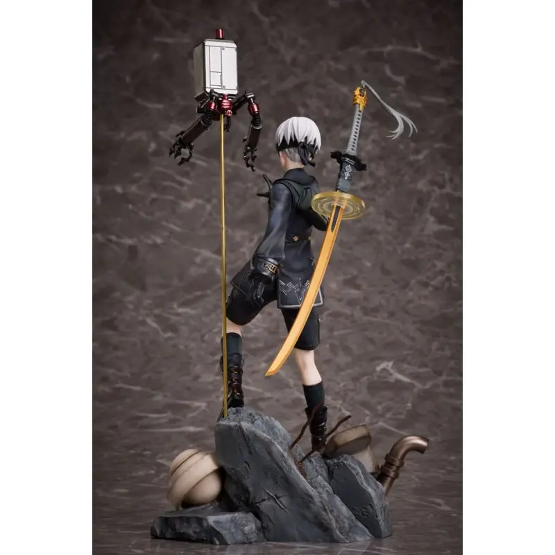 NieR:Automata 1/7 Statue PVC 9S Deluxe Version 23 cm | 4534530758262