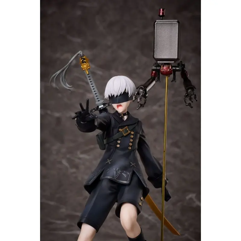 NieR:Automata 1/7 Statue PVC 9S Deluxe Version 23 cm | 4534530758262