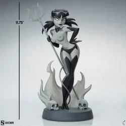 Original Artist Series statuette Devil Girl (Black and White Variant) 30 cm | 0747720277618