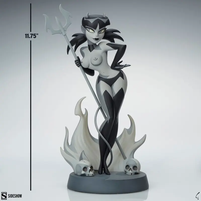 Original Artist Series statuette Devil Girl (Black and White Variant) 30 cm | 0747720277618