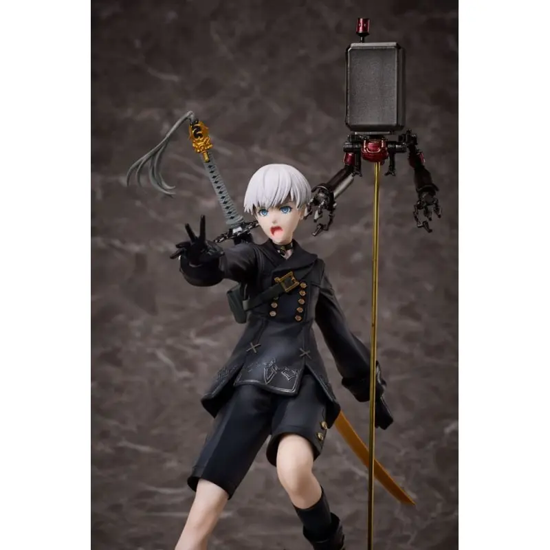 NieR:Automata 1/7 Statue PVC 9S Deluxe Version 23 cm | 4534530758262