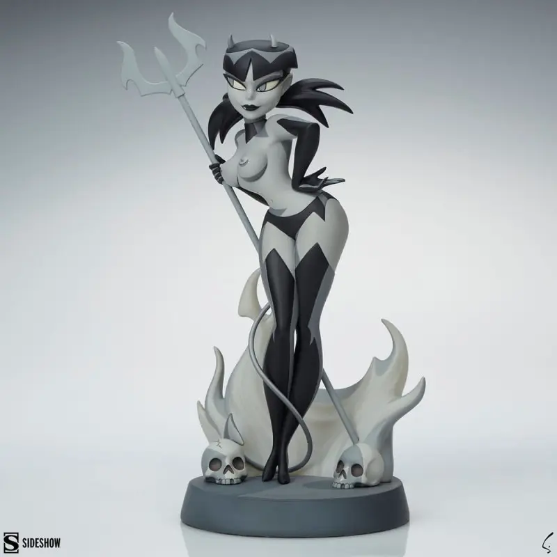 Original Artist Series statuette Devil Girl (Black and White Variant) 30 cm | 0747720277618