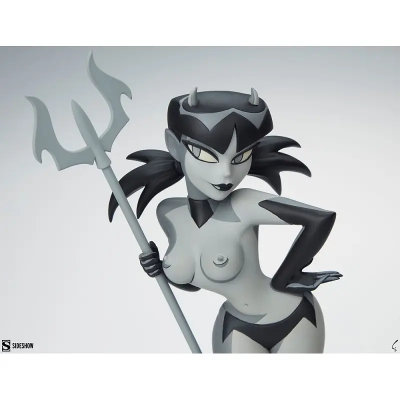 Original Artist Series statuette Devil Girl (Black and White Variant) 30 cm | 0747720277618