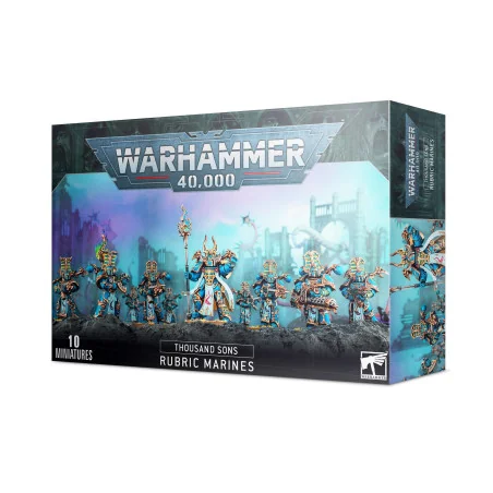 Jeu : Warhammer 40,000 - Thousand Sons : Rubric Marines
éditeur : Games Workshop