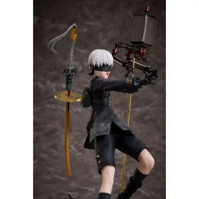 NieR:Automata 1/7 Statue PVC 9S Deluxe Version 23 cm | 4534530758262