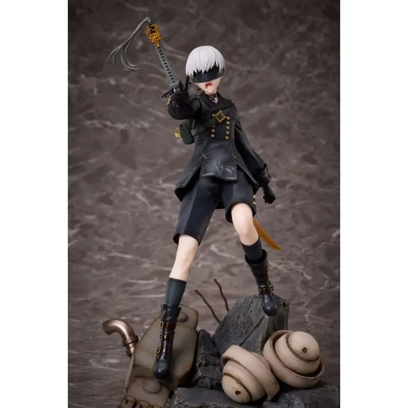 NieR:Automata 1/7 Statue PVC 9S Deluxe Version 23 cm | 4534530758262