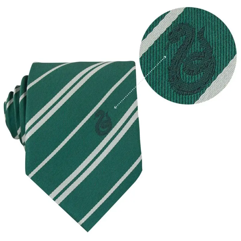 Harry Potter set cravate & badge Slytherin | 4895205600652