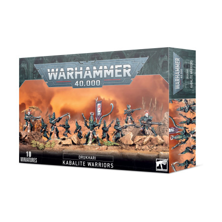 Jeu : Warhammer 40,000 - Drukhari : Kabalite Warriors éditeur : Games Workshop Jeu : Warhammer 40,000 - Drukhari : Kabalite Warriors éditeur : Games Workshop