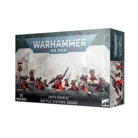 Spel: Warhammer 40.000 - Adepta Sororitas: Battle Sisters Squad Uitgever: Games Workshop