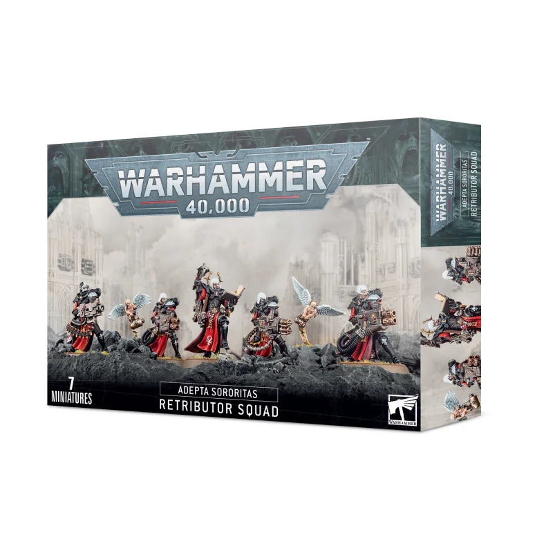 Game: Warhammer 40,000 - Adepta Sororitas: Retributor Squad
Publisher: Games Workshop