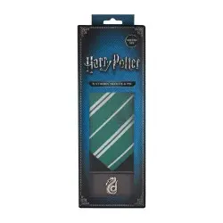 Harry Potter set cravate & badge Slytherin | 4895205600652