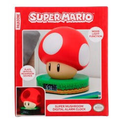 Super Mario réveil lumineux Super Mushroom