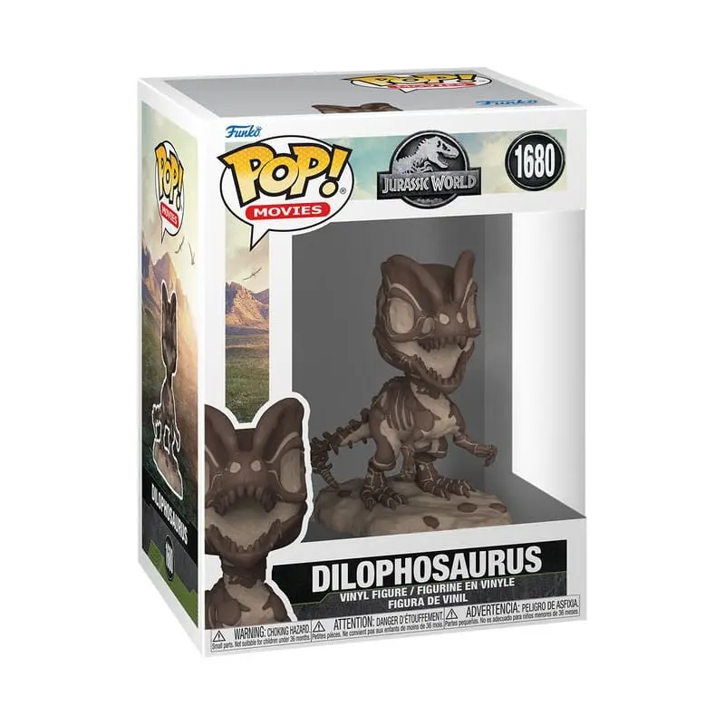 Jurassic Park Fossil POP! Movies Vinyl figurine Dilophosaurus 9 cm | 0889698802239