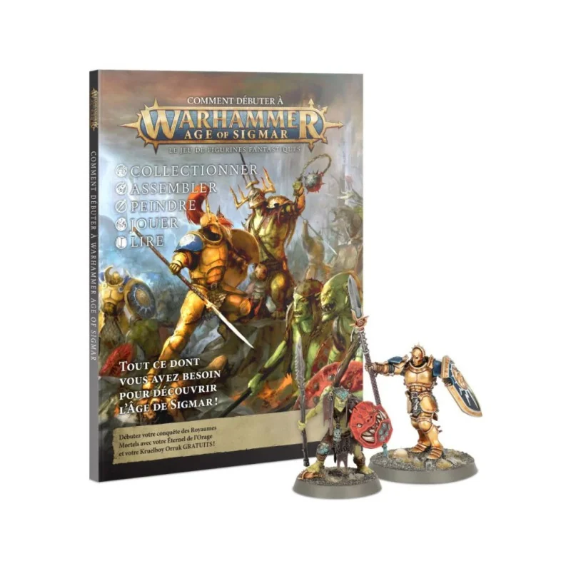 Game: Warhammer Age Of Sigmar - How to Get Started with Warhammer Age Of Sigmar FR
Publisher: Games Workshop