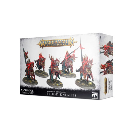 Jeu : Warhammer Age of Sigmar - Soulblight Gravelords : Blood Knights éditeur : Games Workshop Jeu : Warhammer Age of Sigmar - Soulblight Gravelords : Blood Knights éditeur : Games Workshop