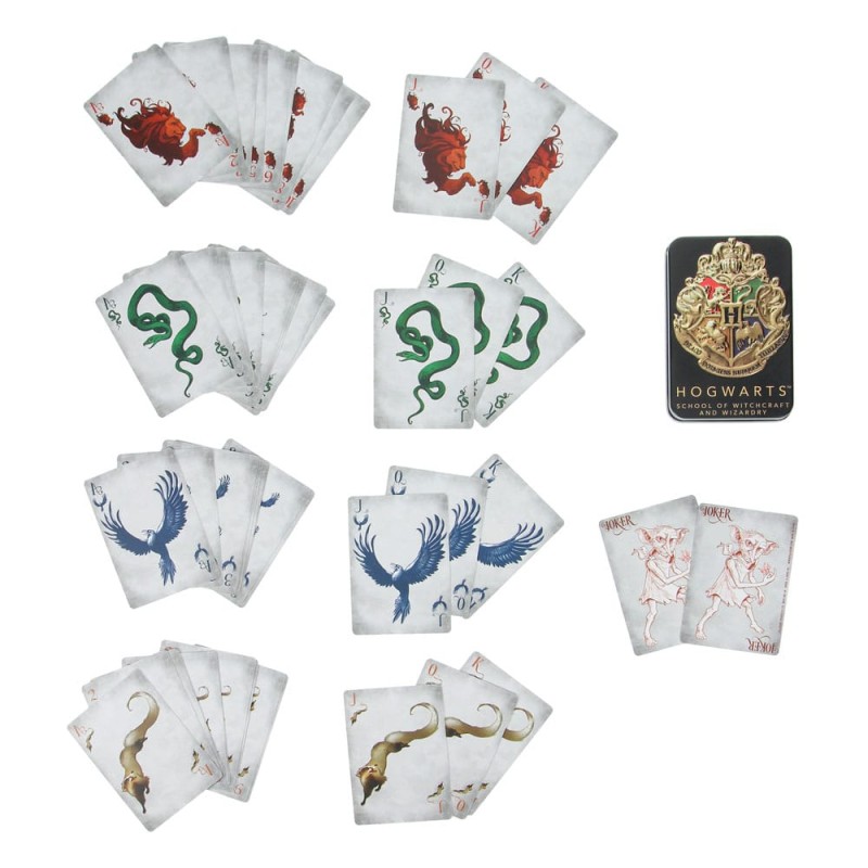 Harry Potter jeu de cartes à jouer Hogwarts