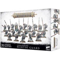 Jeu : Warhammer Age of Sigmar - Ossiarch Bonereapers : Mortek Guard éditeur : Games Workshop