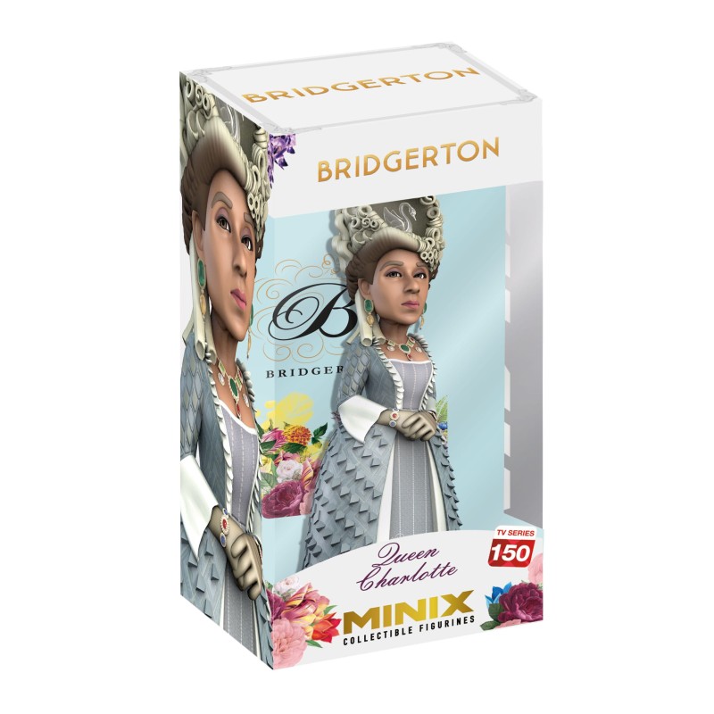 La Chronique des Bridgerton figurine Minix la reine Charlotte 12 cm      