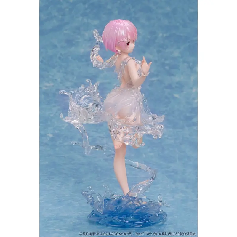 Re:Zero Starting Life in Another World statuette PVC 1/7 Ram Aqua Dress 23 cm | 4595643112334